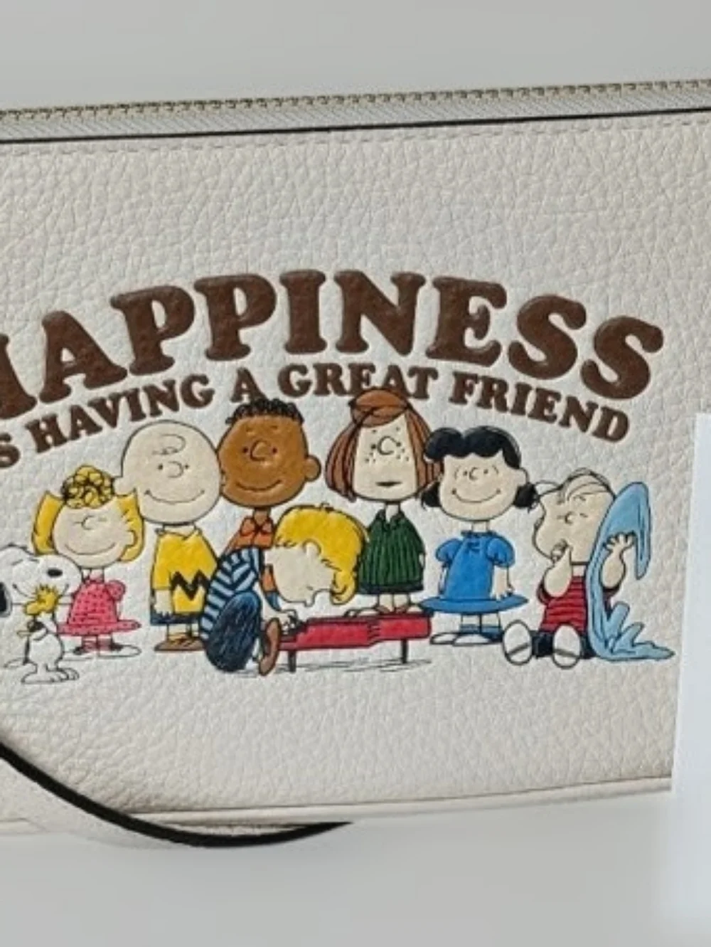 NWT Coach X Peanuts Nolita 19 CBM76 bag & Snap Wallet Happiness Charlie Brown